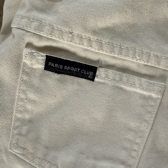 Paris Sport Club 90s Button Fly Denim Shorts - Picture 6 of 6